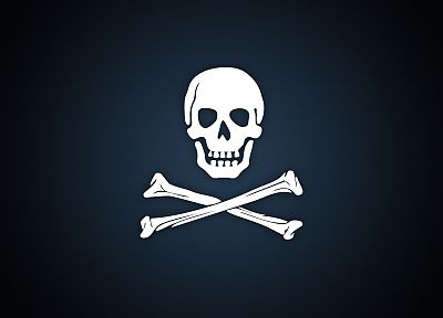 skull and crossbones - random desktop wallpaper