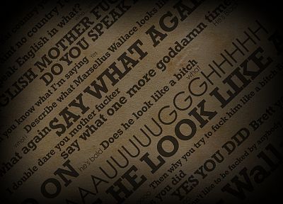text, Pulp Fiction, quotes, typography - related desktop wallpaper