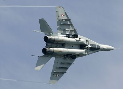 aircraft, military, fighters, jets, Mig-29 - random desktop wallpaper