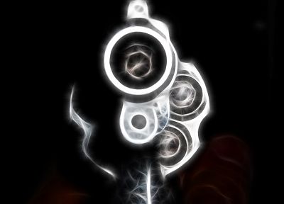 guns, energy, Fractalius - random desktop wallpaper