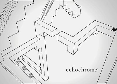 echochrome - random desktop wallpaper