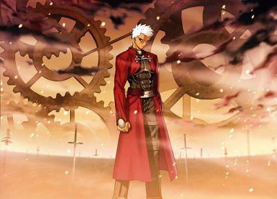Fate/Stay Night, anime, Archer (Fate/Stay Night), Fate series - desktop wallpaper