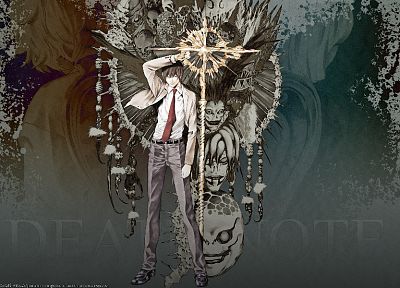 Death Note, Ryuk, Yagami Light - random desktop wallpaper