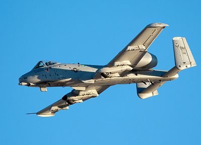 aircraft, military, A-10 Thunderbolt II - random desktop wallpaper