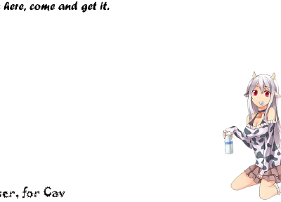 milk, cowgirls, anime girls - random desktop wallpaper