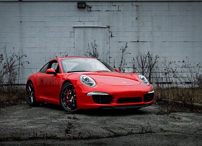 cars, industrial plants, Porsche 911 - desktop wallpaper