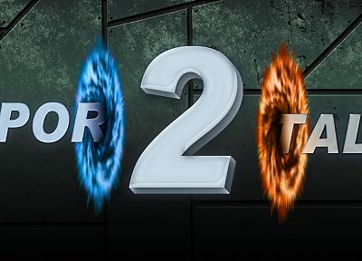 Portal, Portal 2 - duplicate desktop wallpaper