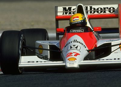 Formula One, vehicles, Ayrton Senna, McLaren, 1990 - related desktop wallpaper