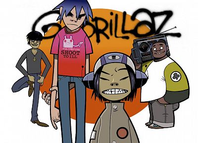Gorillaz - random desktop wallpaper