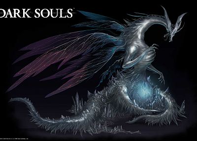 dragons, Dark Souls - random desktop wallpaper