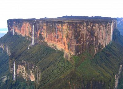 mountains, landscapes, cliffs, Brazil, venezuela, Guyana, Mount Roraima - related desktop wallpaper