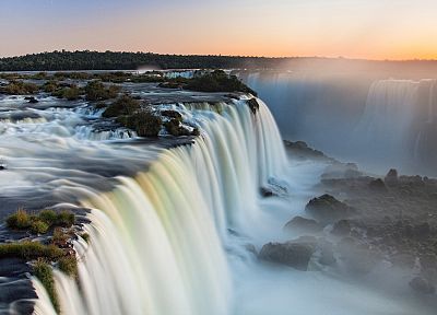 Brazil, waterfalls, Iguazu falls - random desktop wallpaper