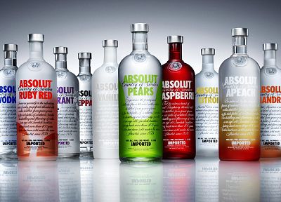 vodka, bottles, alcohol, Absolut, drinks, liquor - related desktop wallpaper