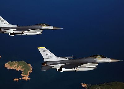 aircraft, military, F-16 Fighting Falcon - related desktop wallpaper