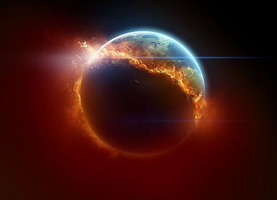planets, Earth - desktop wallpaper