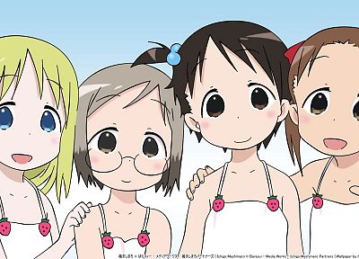 Ichigo Mashimaro, anime, anime girls - duplicate desktop wallpaper