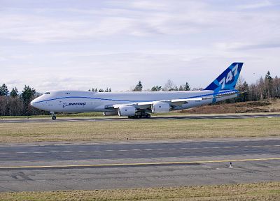 aircraft, Boeing 747 - random desktop wallpaper