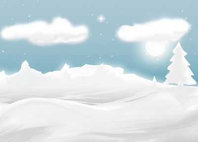 snow, Christmas - random desktop wallpaper