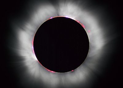 Sun, black, dark, circles, eclipse - duplicate desktop wallpaper
