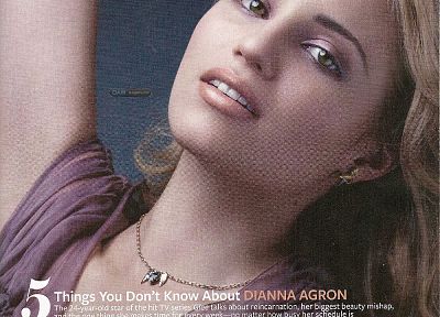 women, Dianna Agron - random desktop wallpaper