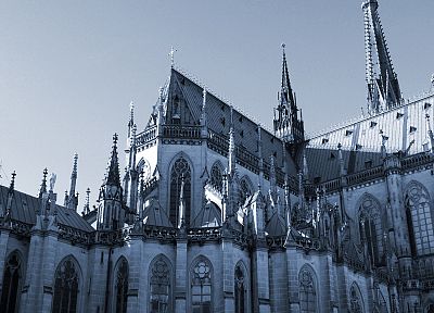 cathedrals - duplicate desktop wallpaper