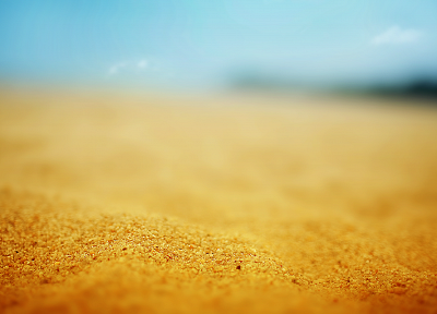 sand, summer, depth of field - random desktop wallpaper