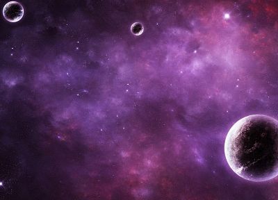 outer space, planets, the universe, journey - desktop wallpaper