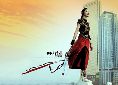 women, models, heroes, Arahan - desktop wallpaper