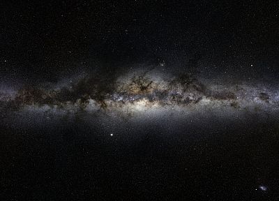 outer space, galaxies, Milky Way - duplicate desktop wallpaper