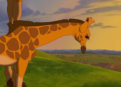 cartoons, Disney Company, The Lion King, 3D, giraffes - duplicate desktop wallpaper