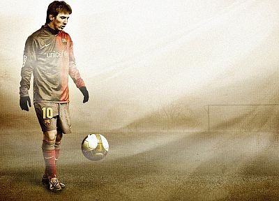 gloves, Lionel Messi, FC Barcelona - random desktop wallpaper
