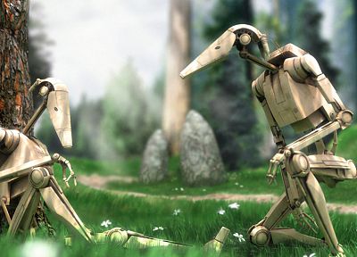 Star Wars, Droid, battles, b1 battle droids - related desktop wallpaper