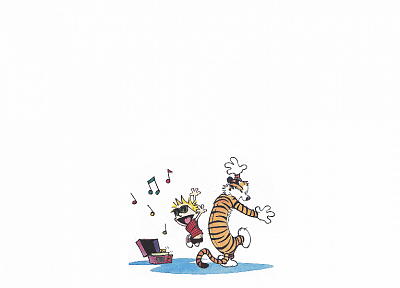 Calvin and Hobbes - duplicate desktop wallpaper