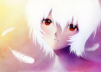 Ayanami Rei, Neon Genesis Evangelion - duplicate desktop wallpaper
