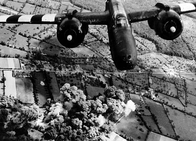bomber, history, World War II, planes, historic, DB-7 Havoc - random desktop wallpaper