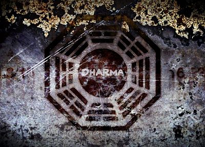 Lost (TV Series), Dharma, logos - random desktop wallpaper