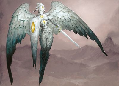 angels, Magic: The Gathering - random desktop wallpaper