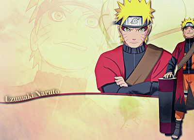 Naruto: Shippuden, anime, anime boys, Sage Mode, Uzumaki Naruto - random desktop wallpaper