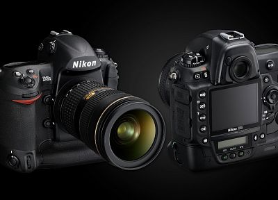 cameras, Nikon, back view - desktop wallpaper