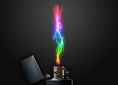 multicolor, lighters - desktop wallpaper