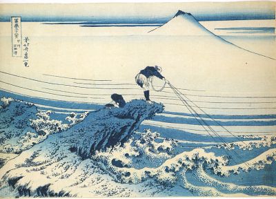 Katsushika Hokusai, Thirty-six Views of Mount Fuji - related desktop wallpaper