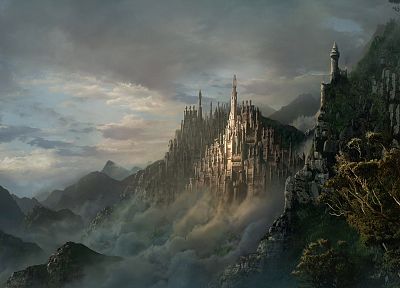 castles, fantasy art, artwork - related desktop wallpaper
