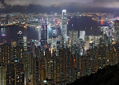 cityscapes, architecture, buildings, Hong Kong - random desktop wallpaper