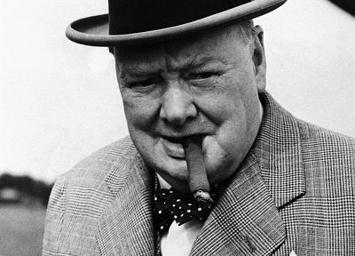 Winston Churchill - desktop wallpaper