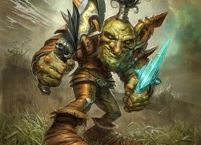 World of Warcraft, goblins - random desktop wallpaper