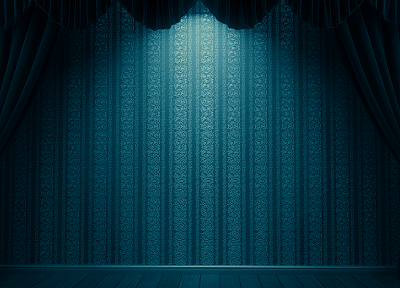 abstract, curtains, Aqua - random desktop wallpaper