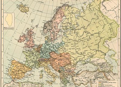 Europe, maps, ancient - random desktop wallpaper