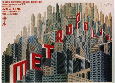 Metropolis, movie posters - duplicate desktop wallpaper