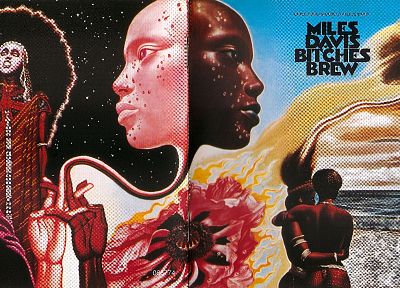 artwork, Miles Davis - random desktop wallpaper