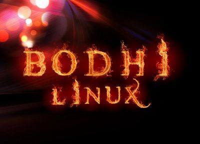 flames, Linux, Bodhi Linux - random desktop wallpaper